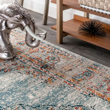 Cadiz Vintage Medallion Area Rug